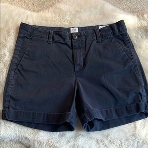 GAP Women's Blue Chino Shorts